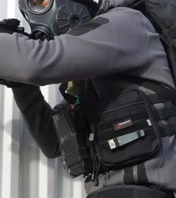 Podwójna ładownica Open III (M) na magazynki 5,56 - czarna OD-G-PRI-19-017413-00 asgbox.pl