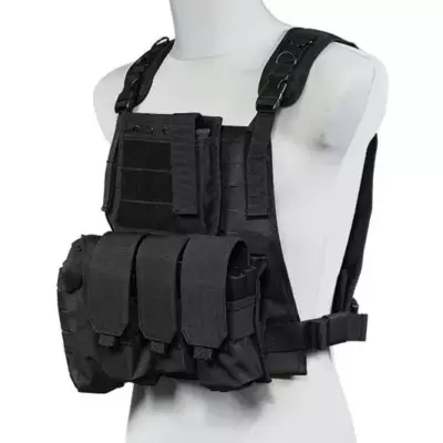 Kamizelka taktyczna typu MBSS (LaserCut) - Czarna OD-G-GFT-18-018408-00 asgbox.pl Kamizelka taktyczna typu MBSS (LaserCut) - Czarna OD-G-GFT-18-018408-00 asgbox.pl