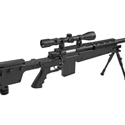 Replika karabinu snajperskiego MB4406D - z lunetą i dwójnogiem OD-G-WEL-03-006021-00 asgbox.pl