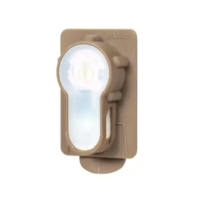 Alternative view of Marker elektroniczny Lightbuck Card Button - Dark Earth (różowe światło)