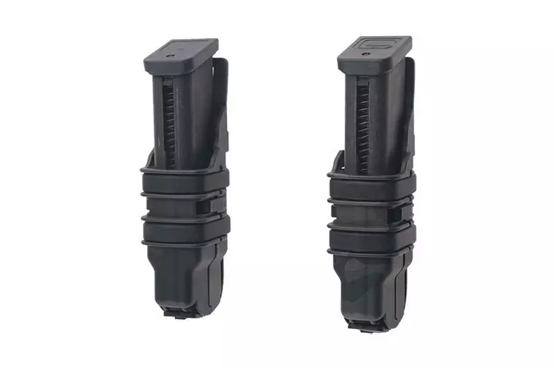Zestaw 2 ładownic FAST na magazynki pistoletowe - MC Black OD-G-FMA-19-022419-00 asgbox.pl asgbox.pl - Zestaw 2 ładownic FAST na magazynki pistoletowe - MC Black