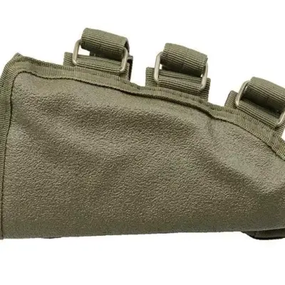 Alternative view of Ładownica na kolbę do strzelby - oliwkowa