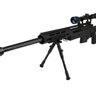 Replika karabinu snajperskiego MB4411D UPV - z lunetą i dwójnogiem OD-G-WEL-03-007312-00 asgbox.pl