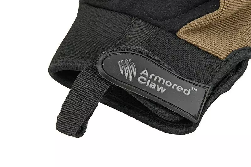 Rękawice taktyczne Armored Claw Shooter - half tan OD-G-ACL-33-007255-03 asgbox.pl Rękawice taktyczne Armored Claw Shooter - half tan - obrazek 4