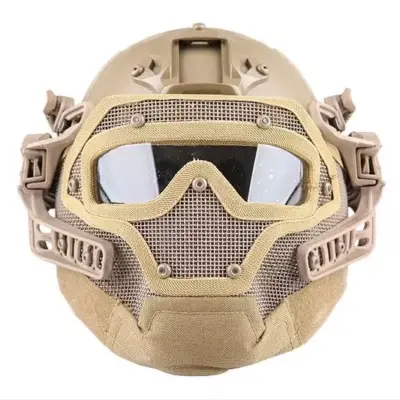 Replika kasku FAST PJ G4 System z osłoną twarzy - Coyote OD-G-EME-21-016948-00 asgbox.pl Replika kasku FAST PJ G4 System z osłoną twarzy - Coyote OD-G-EME-21-016948-00 asgbox.pl