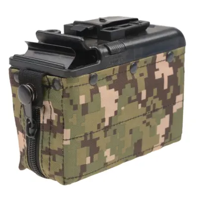 asgbox.pl - Magazynek pudełkowy 1200 kulek do repliki typu M249 - digital woodland