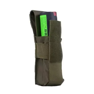 Ładownica na 2 magazynki RPK / granat dymny - oliwkowy OD-G-GFT-19-009661-00 asgbox.pl