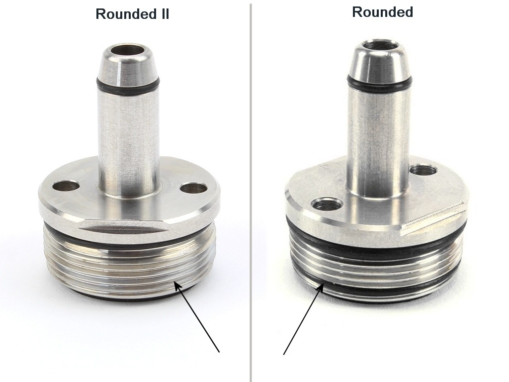 Stainless steel ROUNDED II cylinder head for VSR sniper rifles OD-A-ASPRO201 asgbox.pl Stainless steel ROUNDED II cylinder head for VSR sniper rifles - obrazek 6