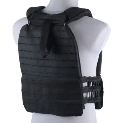 Alternative view of Kamizelka typu plate carrier molle/laser-cut - czarna