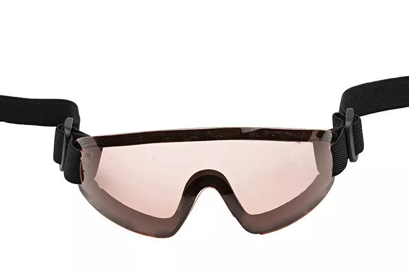 Gogle niskoprofilowe - czerwone OD-G-FMA-41-006683-00 asgbox.pl Gogle niskoprofilowe - czerwone - obrazek 2