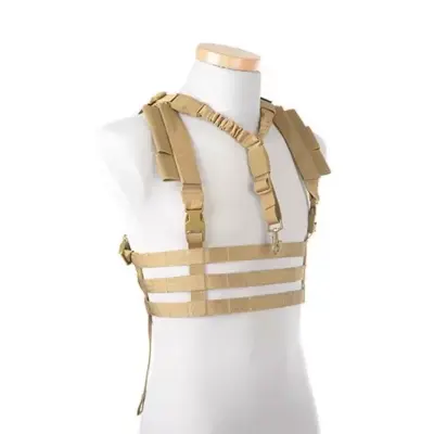 Kamizelka taktyczna Chest Rig typu Low Profile - Tan OD-G-GFT-18-013408-00 asgbox.pl