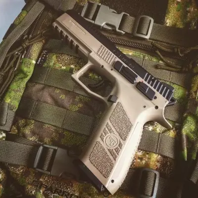 Replika pistoletu CZ P-09 - half-dark earth OD-G-ASG-02-010563-00 asgbox.pl