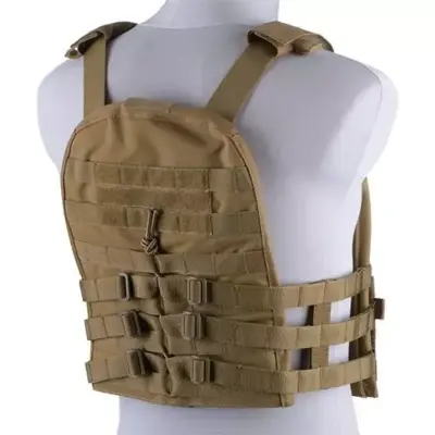 Kamizelka typu plate carrier z odpinanym panelem - tan OD-G-GFT-18-018424-00 asgbox.pl