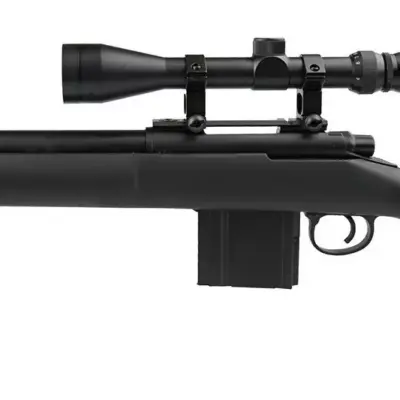 Replika karabinu snajperskiego MB4405D z lunetą i dwójnogiem OD-G-WEL-03-006019-00 asgbox.pl