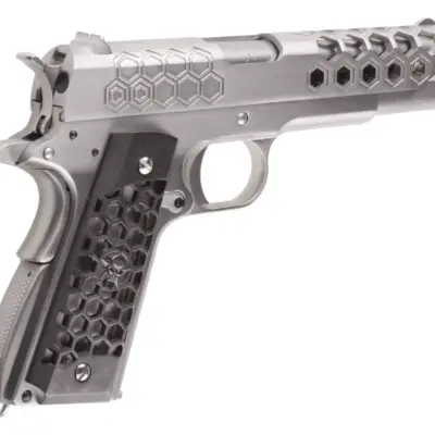 Replika pistoletu 1911 Hex Cut V.3 - srebrny OD-G-WET-02-017220-00 asgbox.pl