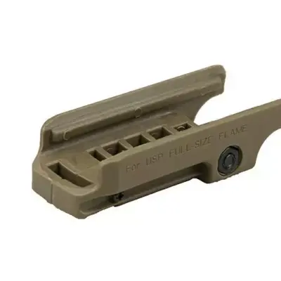 Alternative view of Szyna RIS do replik pistoletu USP.45 - tan