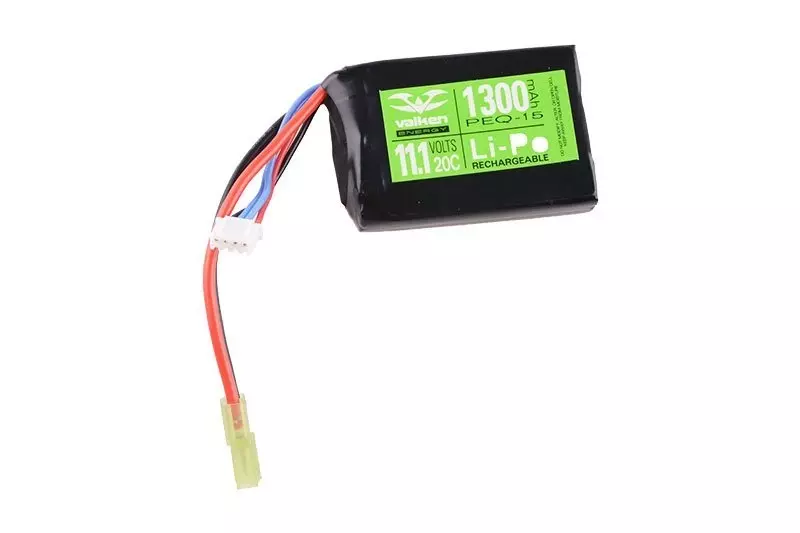 Akumulator LiPo 11,1V Valken Energy 1300mAh 20C (PEQ-15) OD-G-VLK-06-018487-00 asgbox.pl asgbox.pl - Akumulator LiPo 11