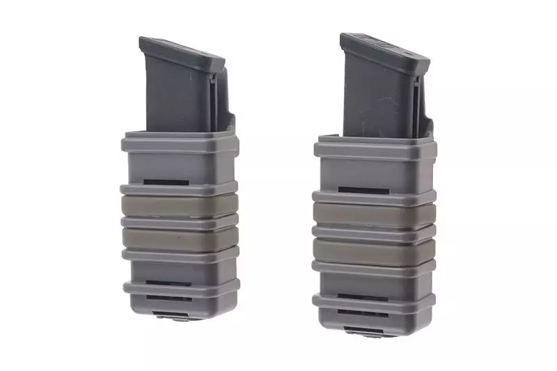 Zestaw 2 ładownic FAST (poprzeczne) na magazynki pistoletowe - foliage green OD-G-FMA-19-022432-00 asgbox.pl Zestaw 2 ładownic FAST (poprzeczne) na magazynki pistoletowe - foliage green - obrazek 3