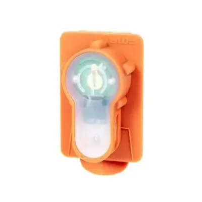 Alternative view of Marker elektroniczny Lightbuck Card Button - pomarańczowy (zielone światło)