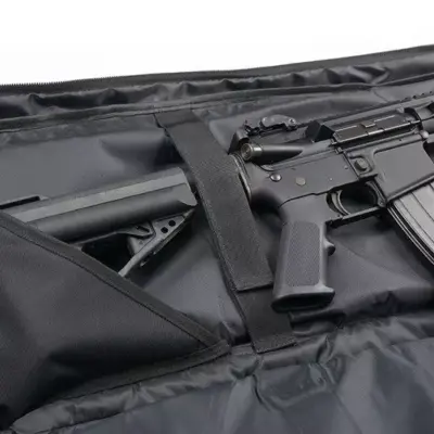 Podwójny pokrowiec na broń 90cm - czarny OD-G-GFT-22-011448-00 asgbox.pl