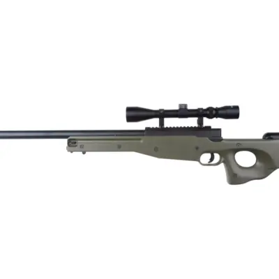 Replika karabinu snajperskiego MB01 z lunetą - oliwkowa OD-G-WEL-03-019102-00 asgbox.pl