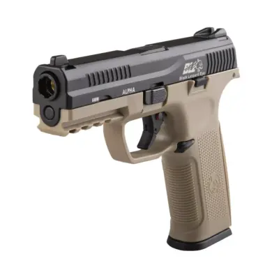 Replika pistoletu BLE - Alpha - Czarny/Tan OD-G-ICS-02-016419-00 asgbox.pl