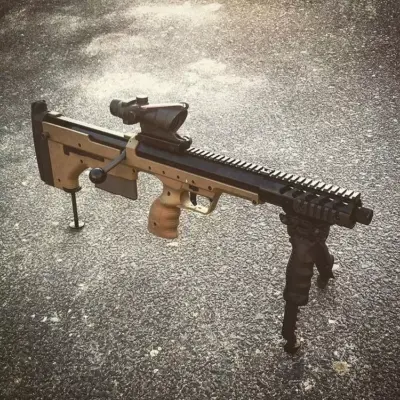 Replika karabinu snajperskiego SRS A1 16" Covert, FDE OD-G-SVB-03-011216-00 asgbox.pl