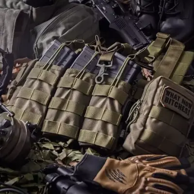 Potrójna ładownica Open I na magazynki AK/M4/G36 - primal grey OD-G-PRI-19-017405-00 asgbox.pl