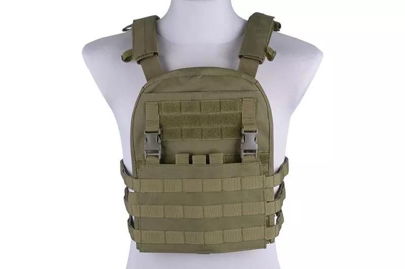 Kamizelka typu plate carrier z odpinanym panelem - oliwkowa OD-G-GFT-18-018422-00 asgbox.pl Kamizelka typu plate carrier z odpinanym panelem - oliwkowa - obrazek 3