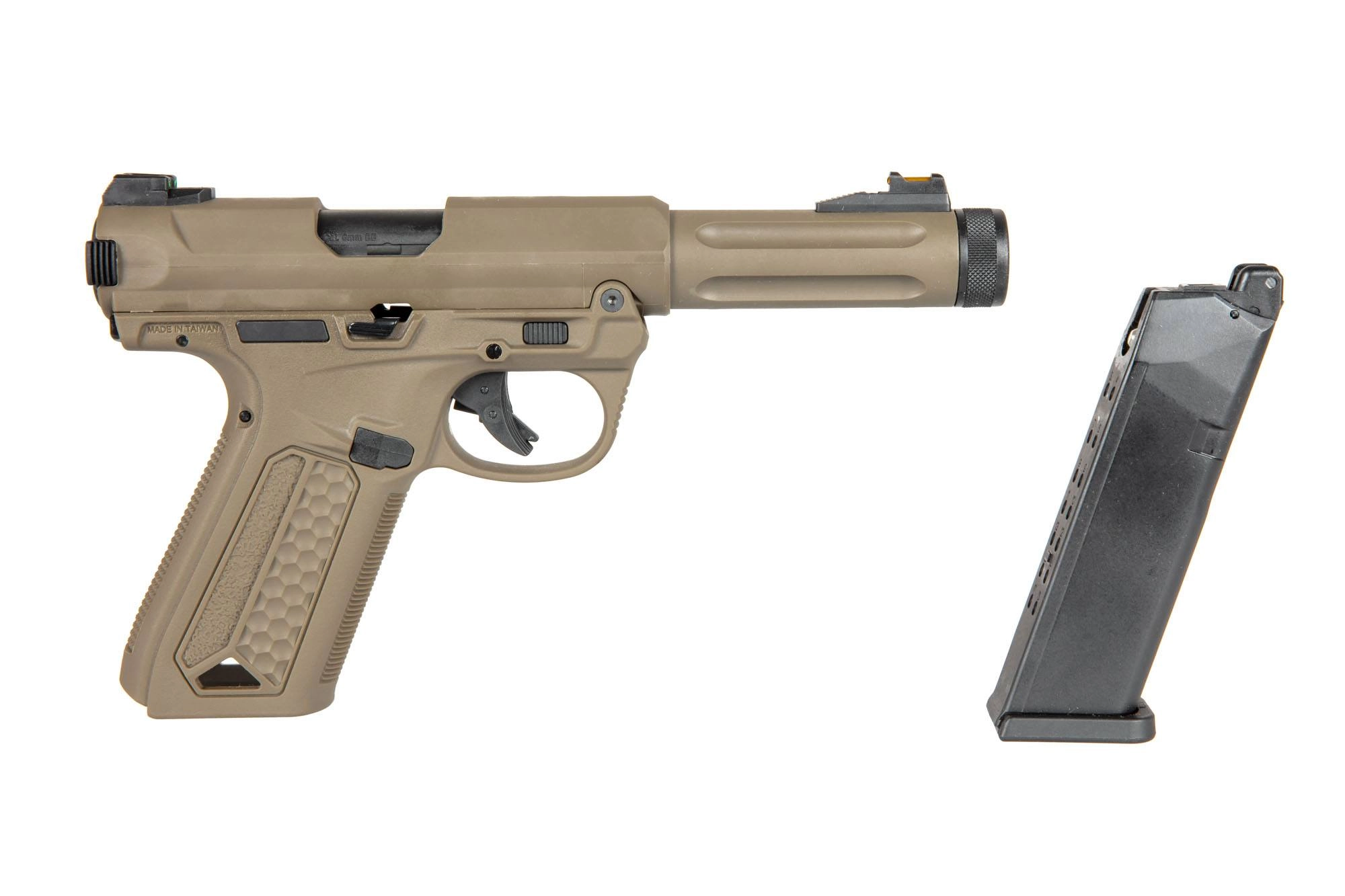 AAP01 Assassin GBB Full Auto / Semi Auto FDE 30260 asgbox.pl AAP01 Assassin GBB Full Auto / Semi Auto FDE - obrazek 7