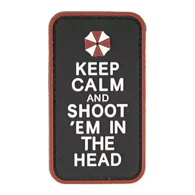 asgbox.pl - Naszywka 3D - Keep Calm And Shoot