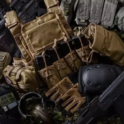 Lekka kamizelka taktyczna Laser-Cut - ranger green OD-G-PRI-18-019453-00 asgbox.pl