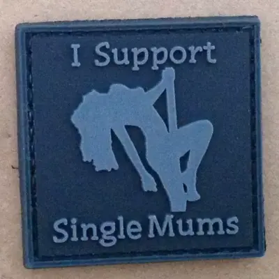 asgbox.pl - Naszywka 3D - I Support Single Mums