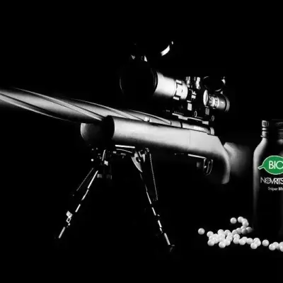 asgbox.pl - Kulki BIO Sniper BBs 0.40g - butelka 555 szt.