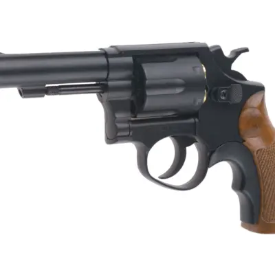 Replika rewolweru HG131B-1 - czarno/drewniana OD-G-HFC-02-020359-00 asgbox.pl