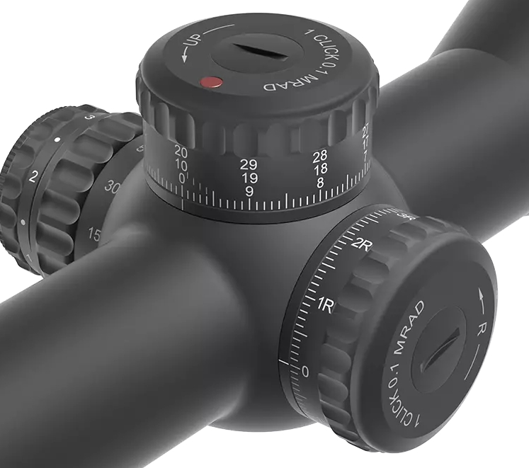 VO CONTINENTAL X6 2-12x44 CTR FFP Riflescope, 34 mm - Black OD-A-SCFF-67 asgbox.pl VO CONTINENTAL X6 2-12x44 CTR FFP Riflescope, 34 mm - Black - obrazek 6