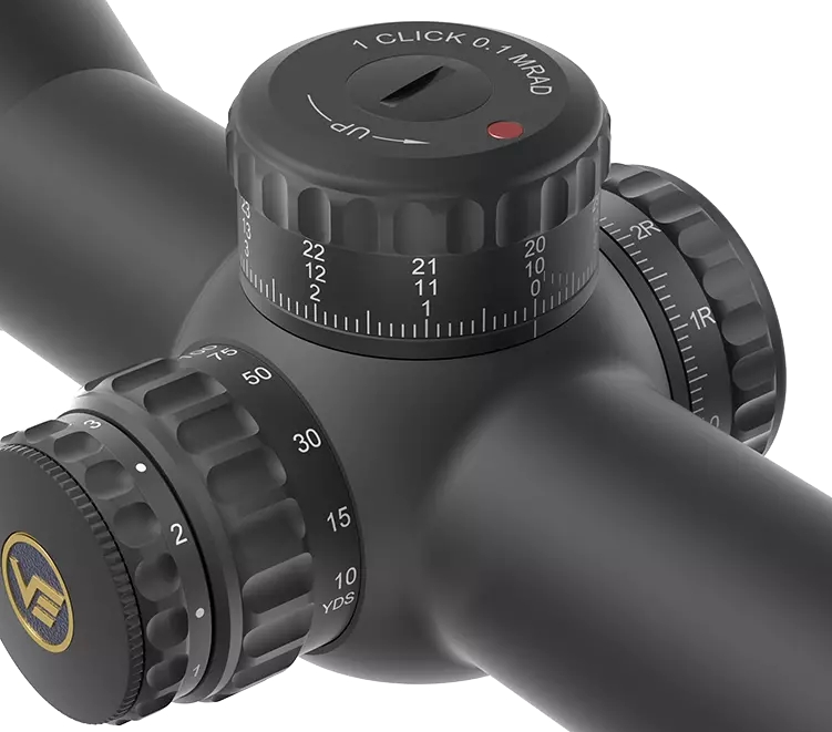 VO CONTINENTAL X6 2-12x44 CTR FFP Riflescope, 34 mm - Black OD-A-SCFF-67 asgbox.pl VO CONTINENTAL X6 2-12x44 CTR FFP Riflescope, 34 mm - Black - obrazek 8
