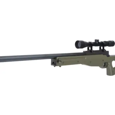 Replika karabinu snajperskiego MB01 z lunetą - oliwkowa OD-G-WEL-03-019102-00 asgbox.pl