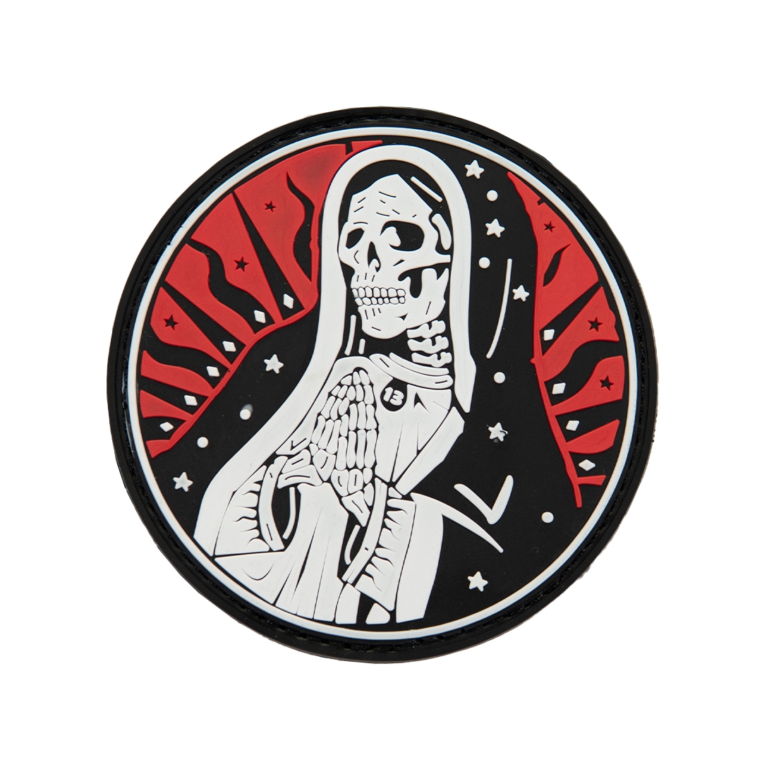 JTG Santa Muerte Patch, redsky OD-A-P3DP032 asgbox.pl JTG Santa Muerte Patch, redsky