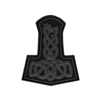 JTG Dragon Thors Hammer Patch, blackops / JTG 3D Rubber Patch