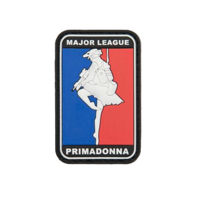 JTG MAJOR LEAGUE PRIMADONNA Patch, fullcolor / JTG 3D Rubber Patch