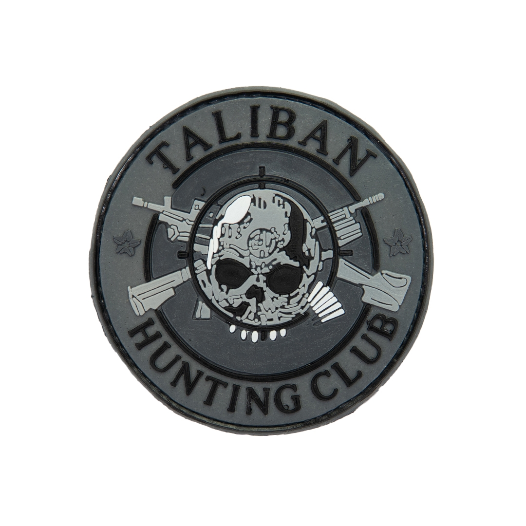 3D PVC TALIBAN HUNTING CLUB Patch - Grey OD-A-P3DP002 asgbox.pl 3D PVC TALIBAN HUNTING CLUB Patch - Grey