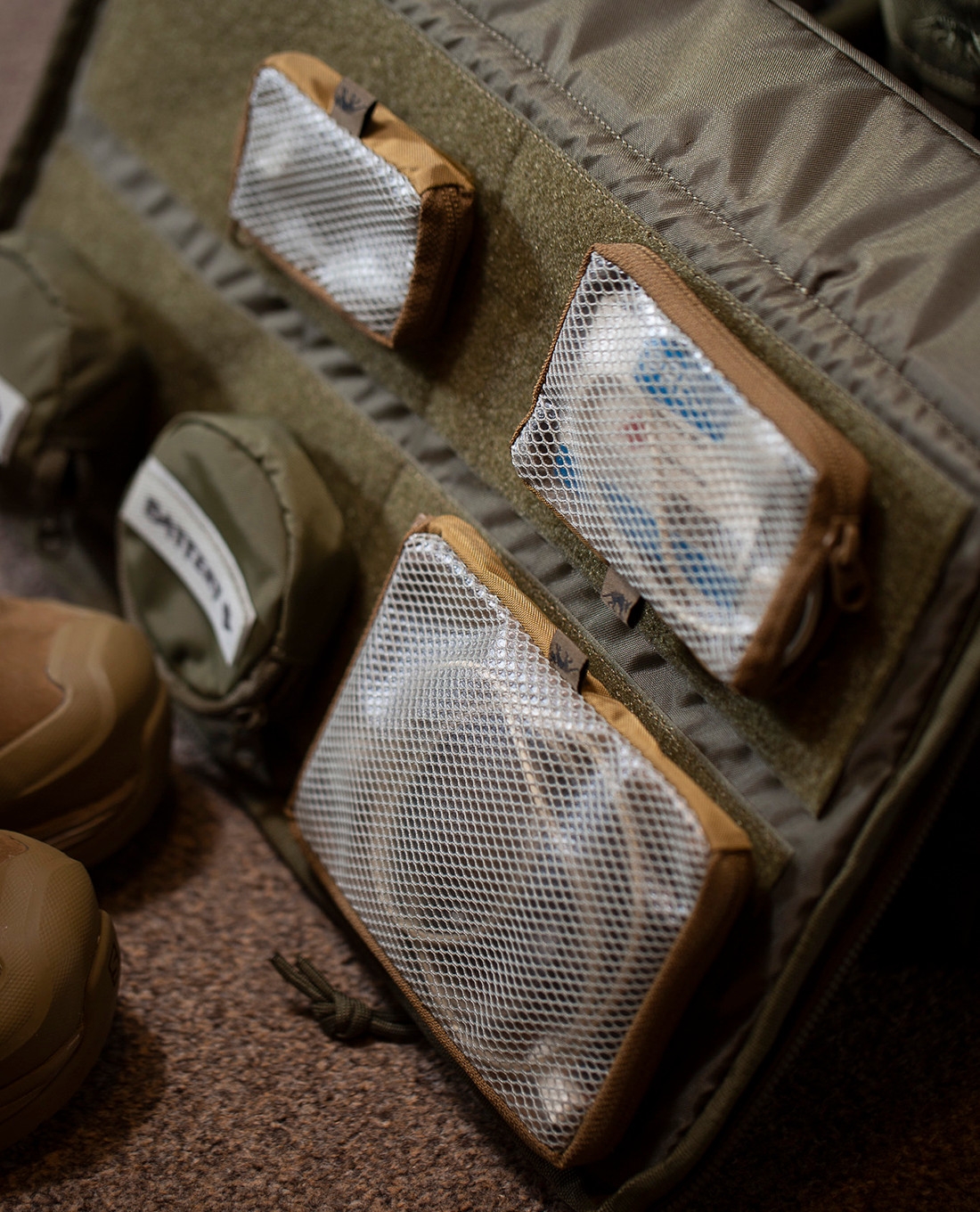TT MESH POUCH VL Set - Coyote OD-A-7222.346 asgbox.pl TT MESH POUCH VL Set - Coyote - obrazek 8