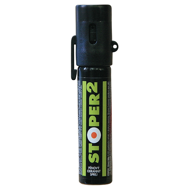 A1 STOPER 2 Foam Pepper Spray with Belt Clip - 20 ml OD-A-VYS107-20 asgbox.pl A1 STOPER 2 Foam Pepper Spray with Belt Clip - 20 ml