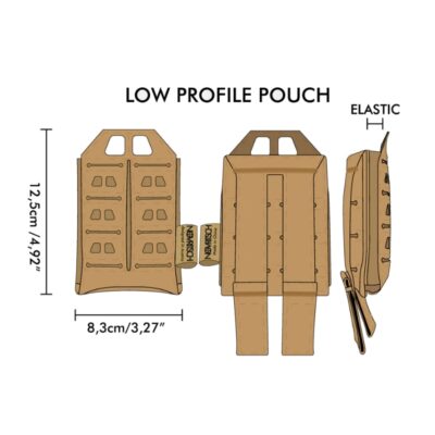 Novritsch Low Profile AR15 / M4 MOLLE Pouch - ACP Black OD-A-NOVRITSCH183-ACPB asgbox.pl Novritsch Low Profile AR15 / M4 MOLLE Pouch - ACP Black OD-A-NOVRITSCH183-ACPB asgbox.pl