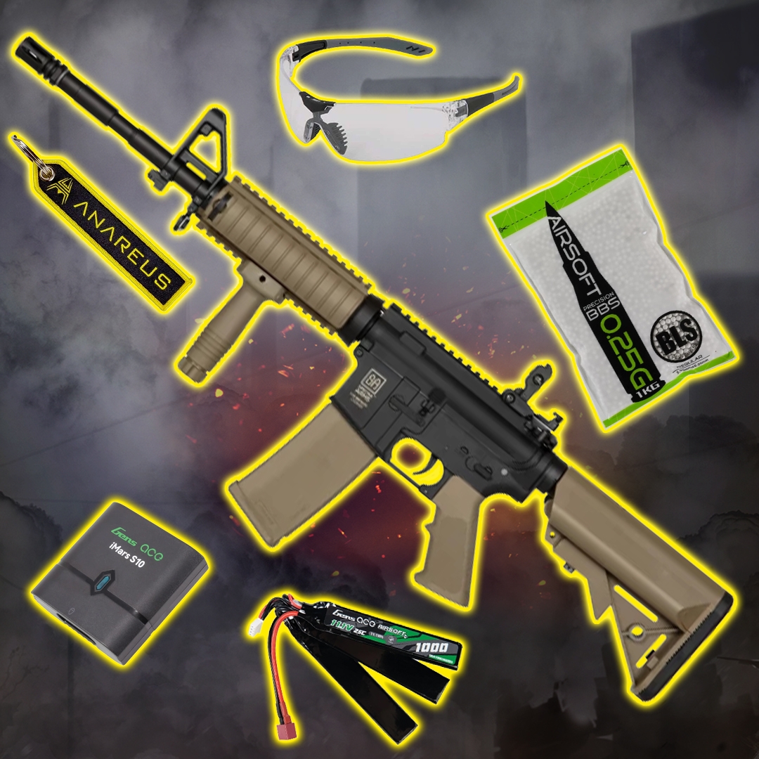STARTER PACK Set SA M4A1 RIS (SA-C03 CORE(TM) HAL ETU(TM)) - Black / Tan OD-A-START18 asgbox.pl STARTER PACK Set SA M4A1 RIS (SA-C03 CORE(TM) HAL ETU(TM)) - Black / Tan