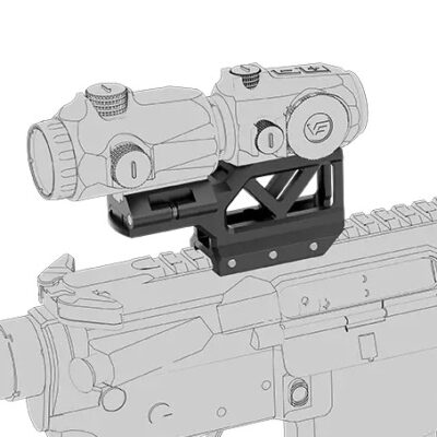 VO MAVERICK Red Dot and Magnifier 1-piece RIS Mount - Black OD-A-XASR-RM01 asgbox.pl VO MAVERICK Red Dot and Magnifier 1-piece RIS Mount - Black OD-A-XASR-RM01 asgbox.pl