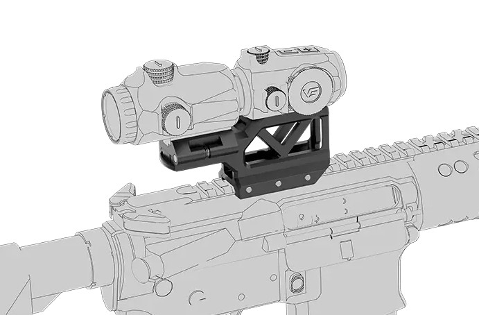 VO MAVERICK Red Dot and Magnifier 1-piece RIS Mount - Black OD-A-XASR-RM01 asgbox.pl VO MAVERICK Red Dot and Magnifier 1-piece RIS Mount - Black - obrazek 9