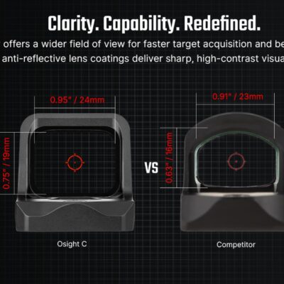 OLIGHT Osight C Red Dot Sight, RMR Footprint - Black OD-A-OLIGHT035 asgbox.pl OLIGHT Osight C Red Dot Sight, RMR Footprint - Black OD-A-OLIGHT035 asgbox.pl