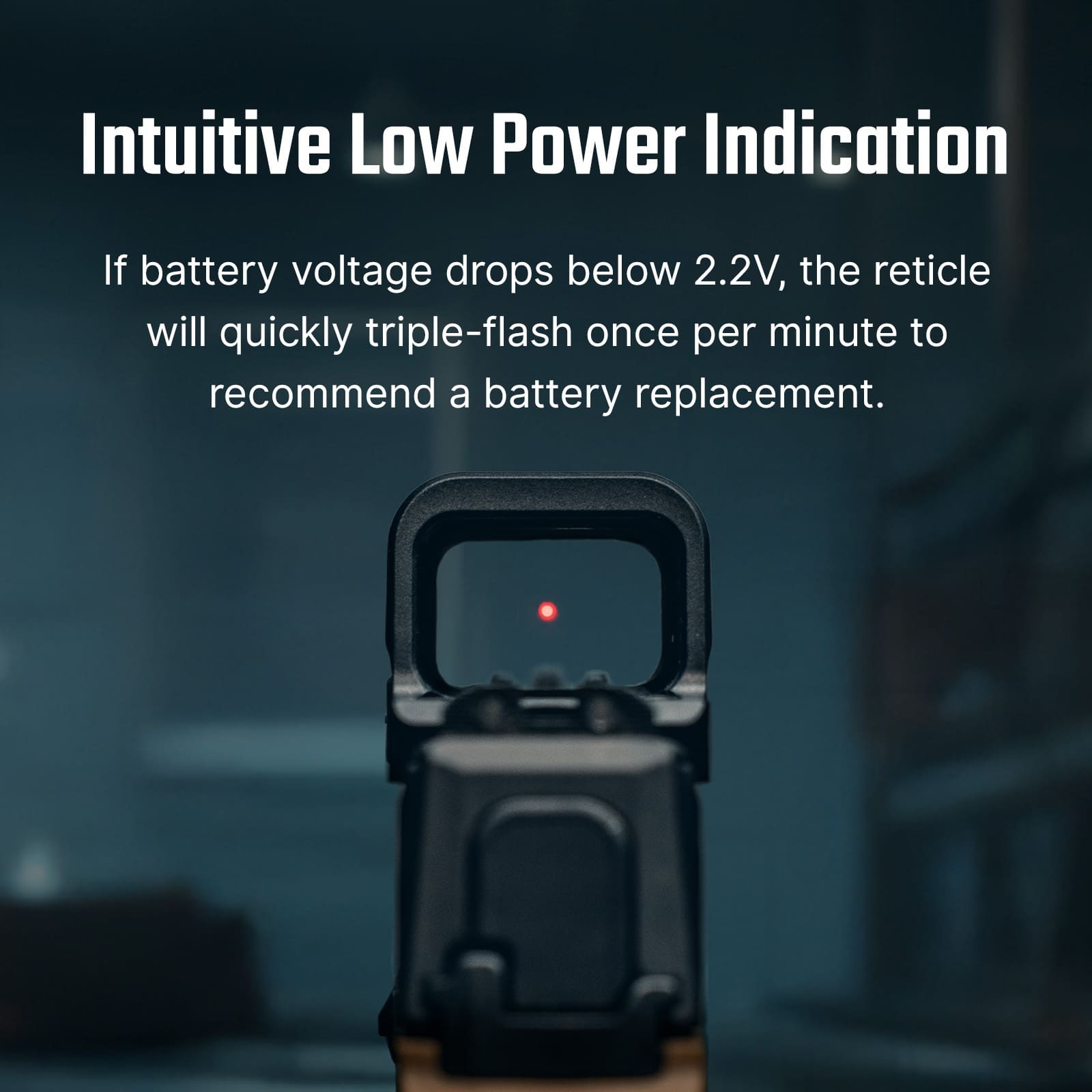 OLIGHT Osight K Red Dot Sight, RMR Footprint - Black OD-A-OLIGHT036 asgbox.pl OLIGHT Osight K Red Dot Sight, RMR Footprint - Black - obrazek 9